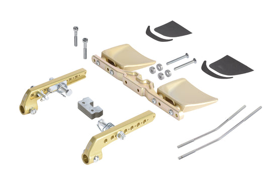 Complete Rudder Pedals For a Mini Tony Kart