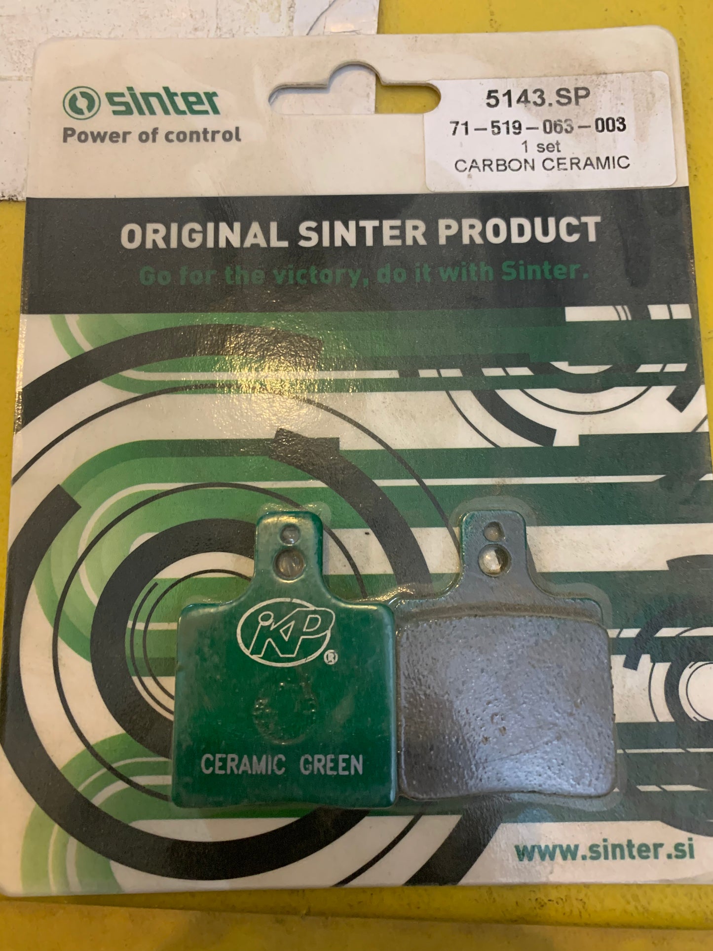 IKP Front Brake Pad Set CRG Ven05 Green