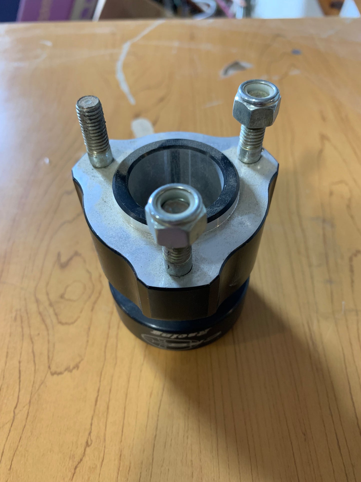 Rear Wheel Hub 30x 75 Black Comp.