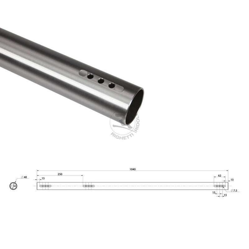 Axle 40MM D4